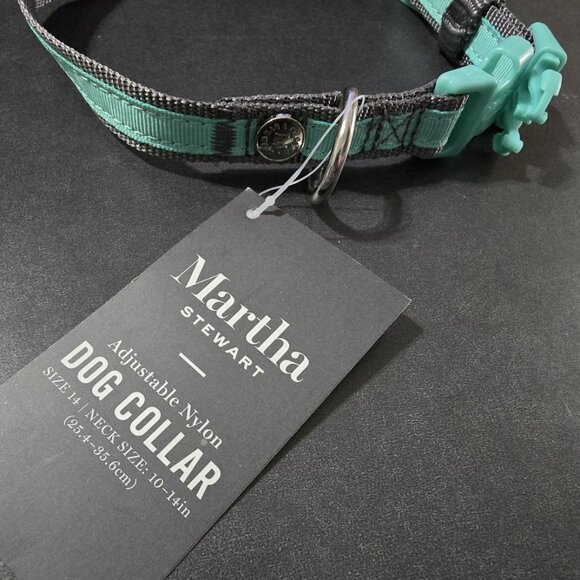 ✨🐶 Martha Stewart Adjustable Nylon Dog Collar – Multiple Colors Available🐾 - Picture 1 of 10